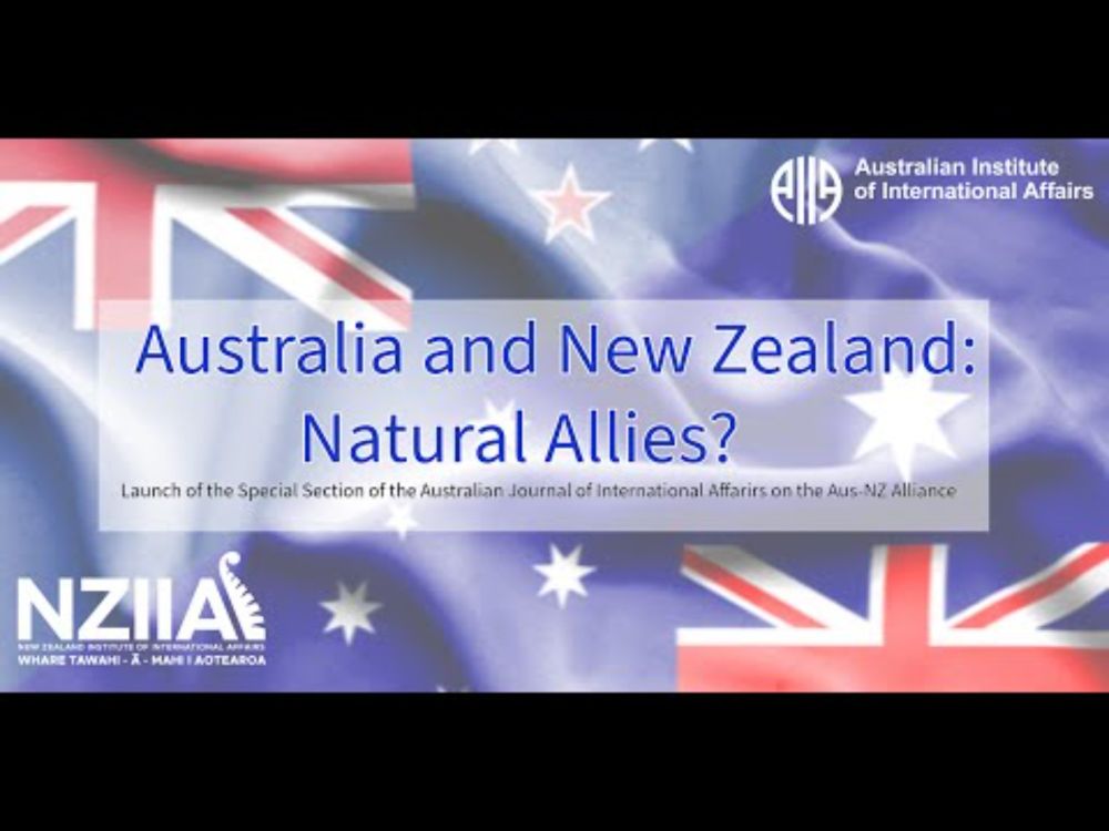 Australia and New Zealand: Natural Allies?