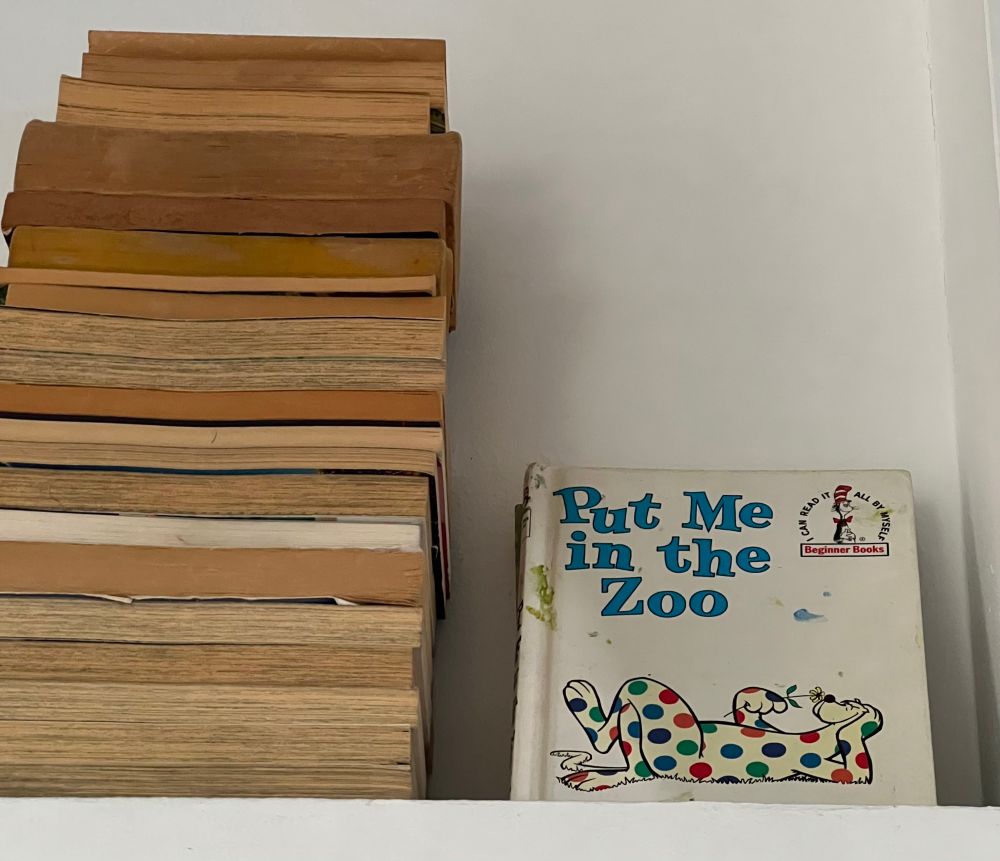 Dr Seuss book titled Put Me in the Zoo