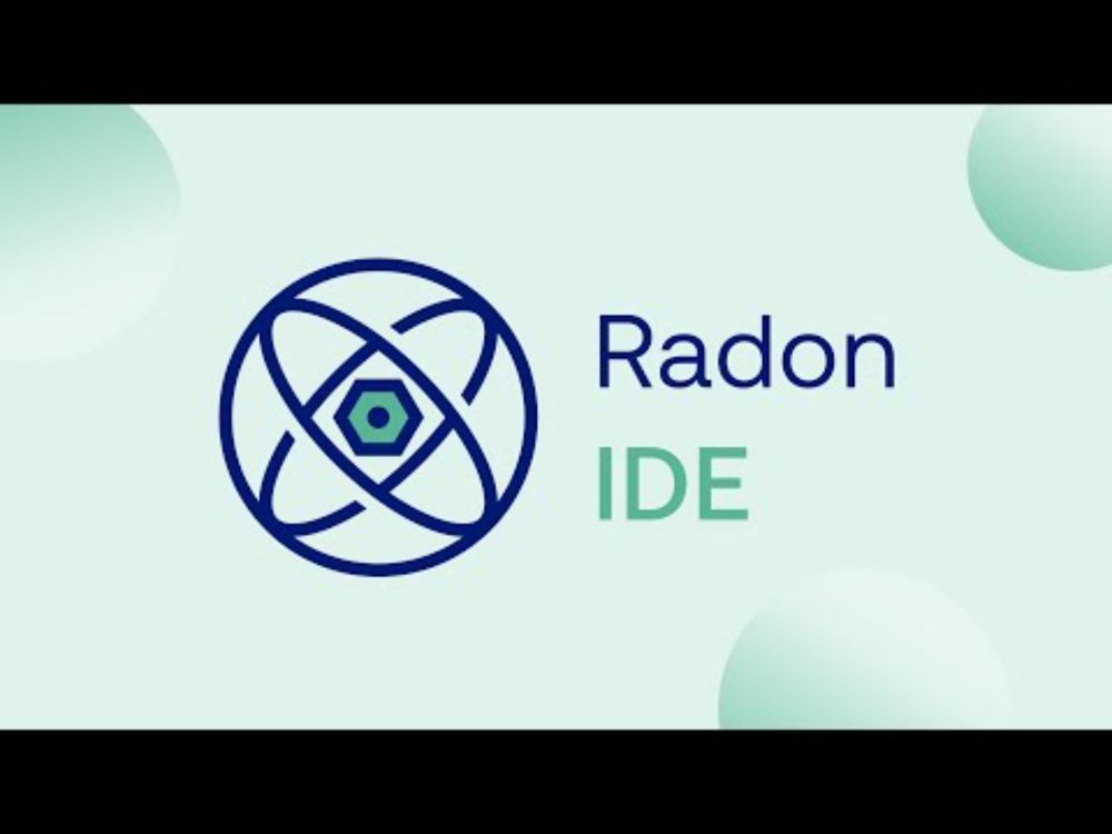 Radon IDE Launch video