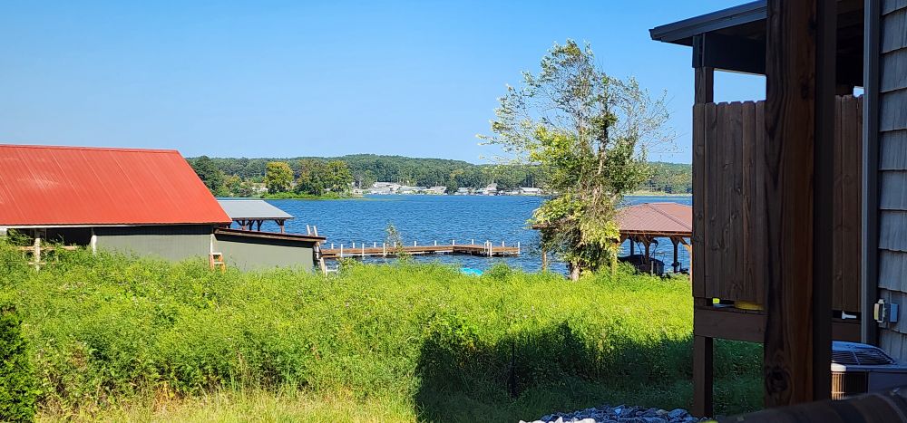 Lake photo with buildings in the foreground 
PC Colleen Campbell 