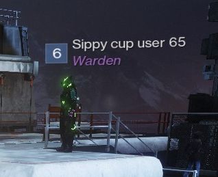 Sippy cup user 65 (Warden)