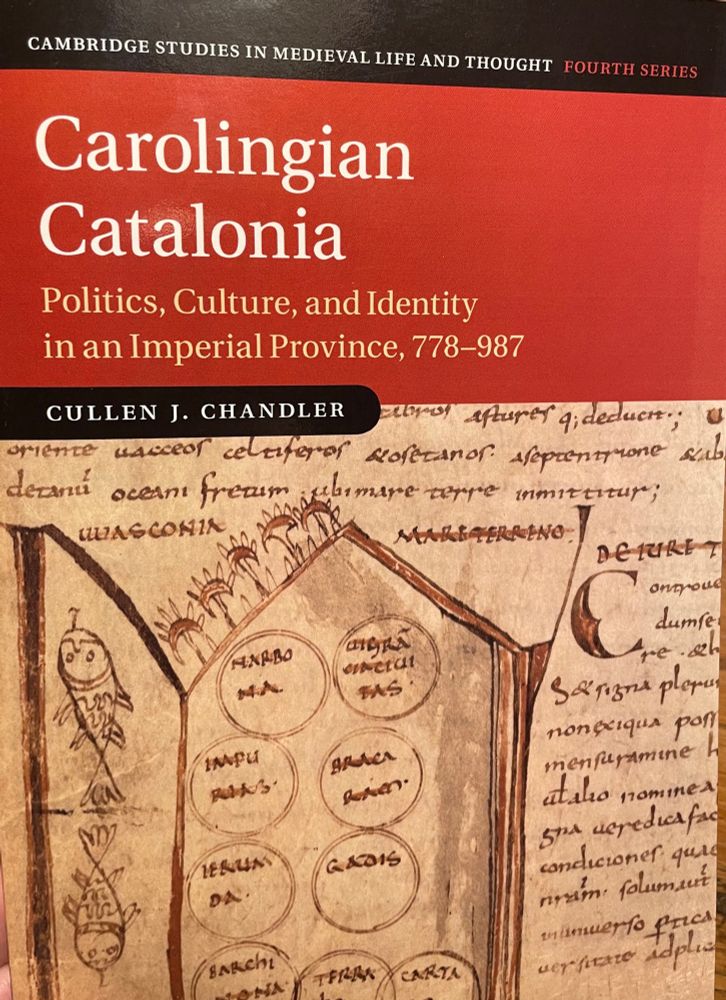 Book cover of Carolingian Catalonia by Cullen J. Chandler