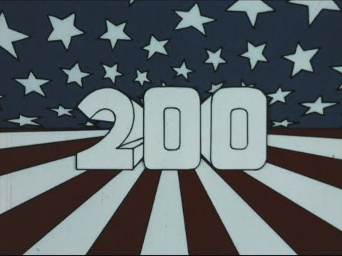Young Filmmaker Bicentennial Grant Film: 200 (1975 Original Colored Animation)