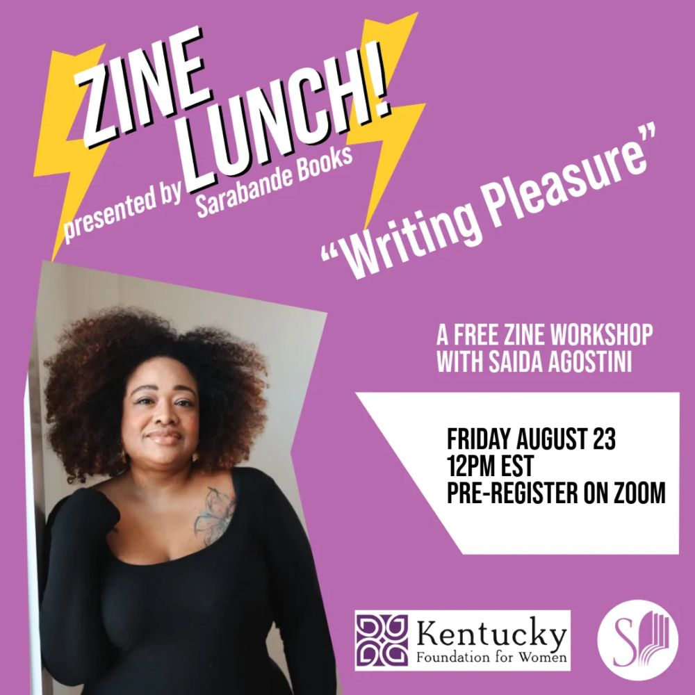 ZINE LUNCH! with Saida Agostini