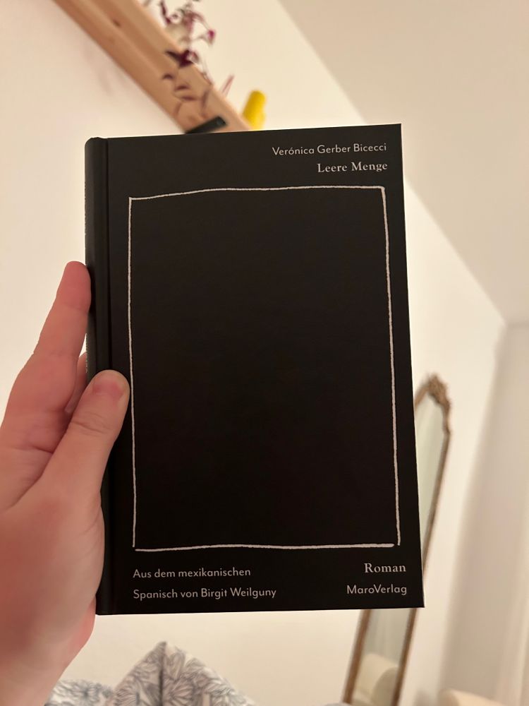 Buchcover „Leere Menge“ von Verónica Gerber Bicecci