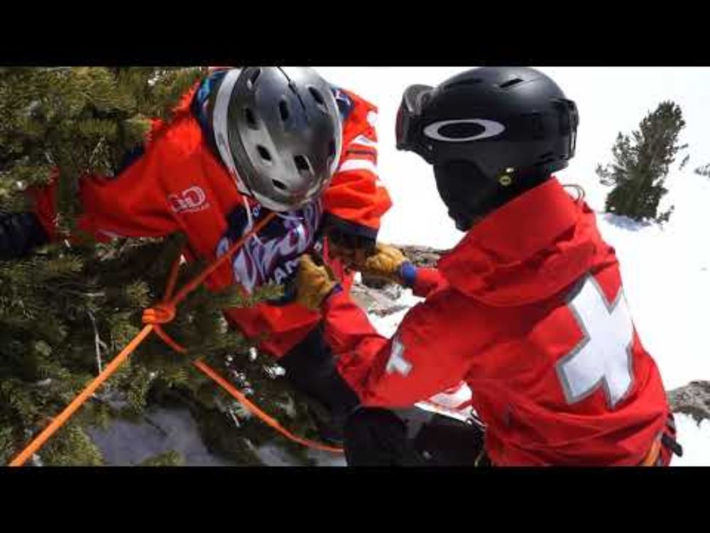 Cliff Rescue for Ski Patrol