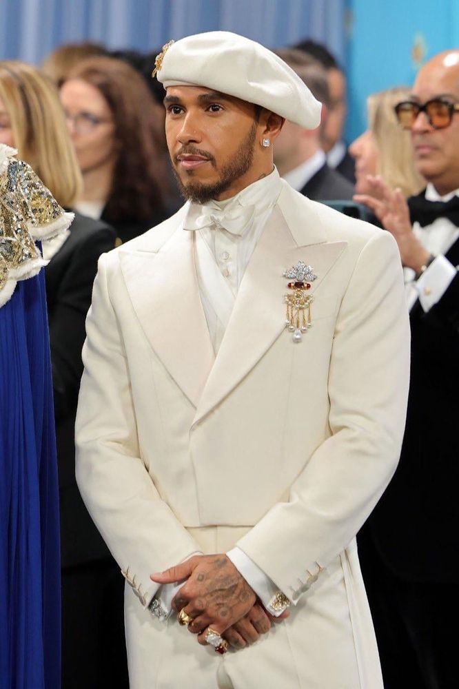Lewis Hamilton Met Gala 2025
