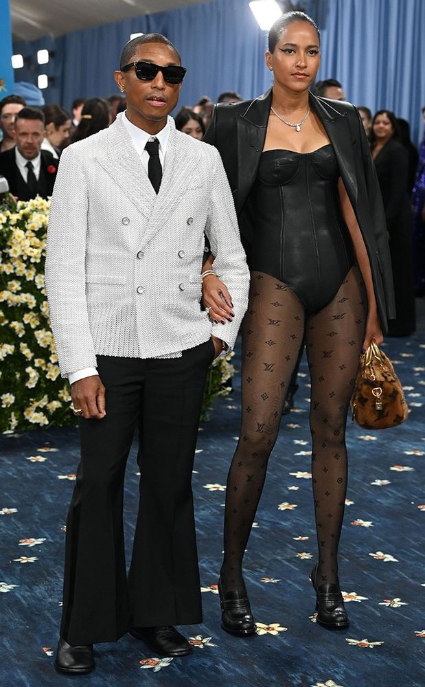 Pharrell and Helen Lasichanh Met Gala 2025