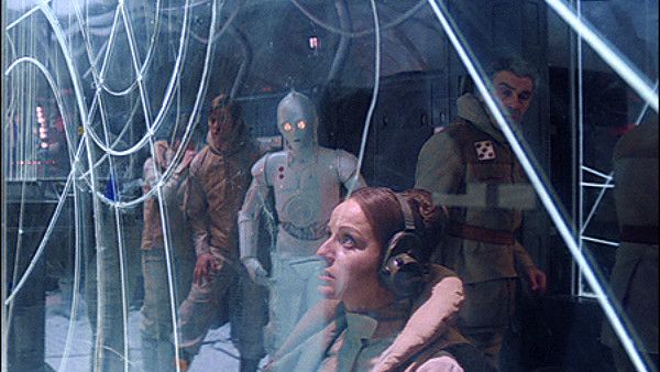 Toryn Farr prepares ion control to fire at the Imperials from the command bunker of the rebel base on Hoth, which is how I envision myself when I post witty barbs on social media. 