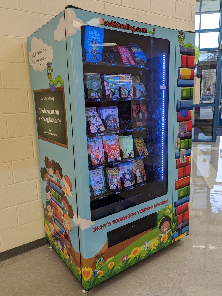 Book vending machine