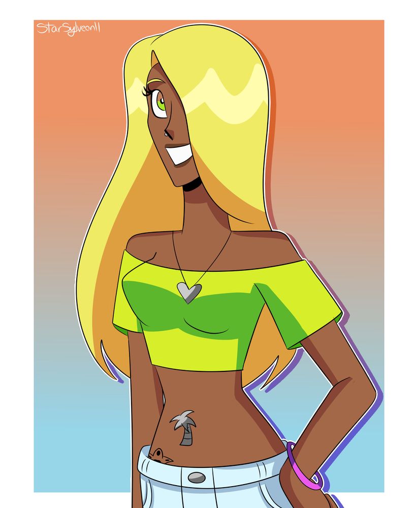 Art Fight revenge for misseljebel of her OC, Mikayla.
--
I'm participating on Team Crystal for the 2025 Art Fight event. I've been sharing attacks on here whenever I finish a piece.