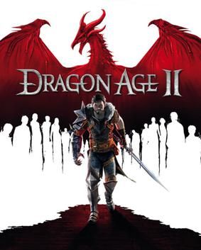 The cover art for Dragon Age 2