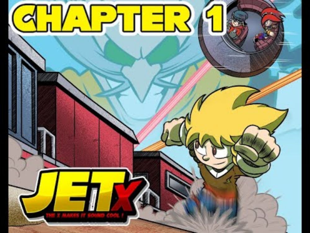 JETX Chapter One Official Comic-Dub