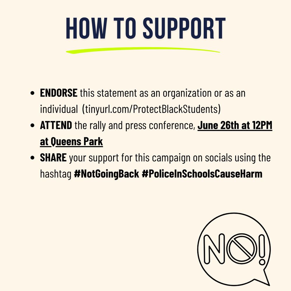 How to support: endorse this statement . Attend the rally and press conference. Share your support for this campaign on socials with hashtag #NotGoingBack