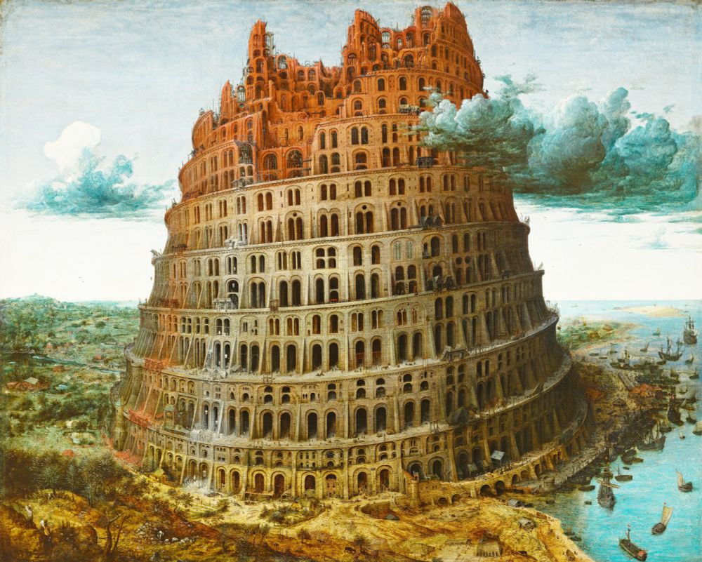 Tower of Babel, Pieter Bruegel the Elder (c. 1568)