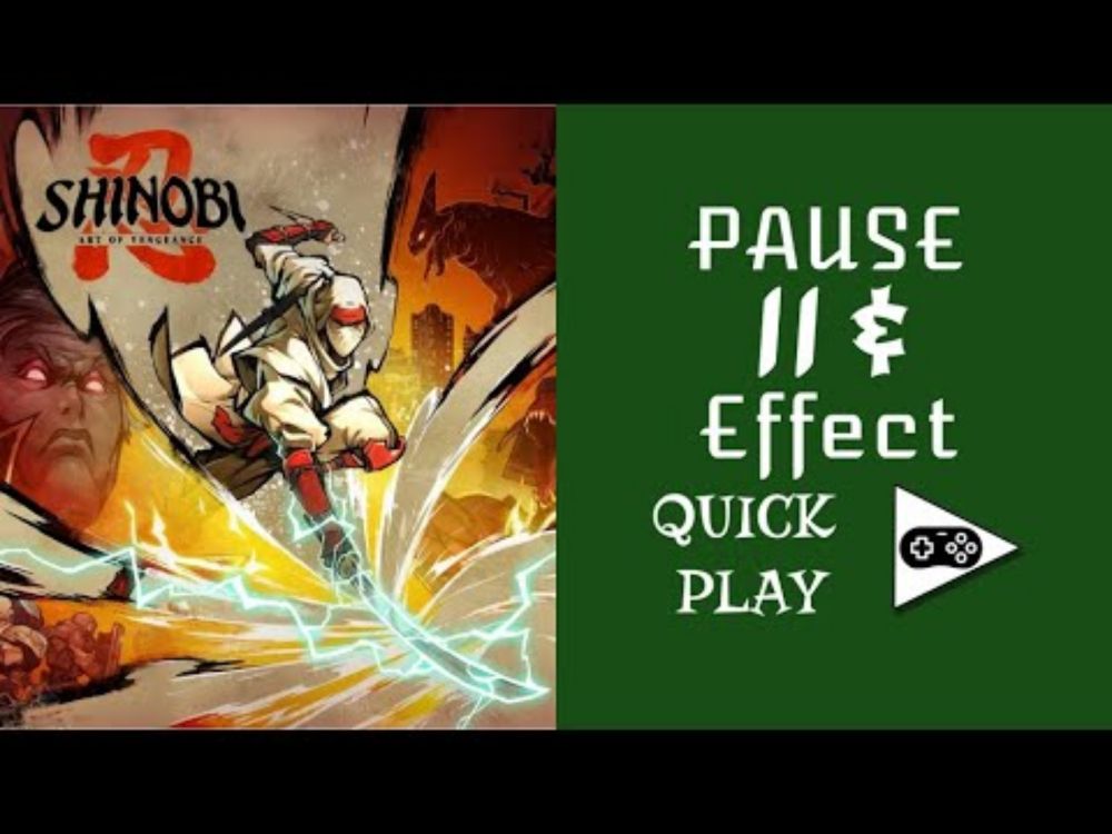 SHINOBI: Art of Vengeance Demo