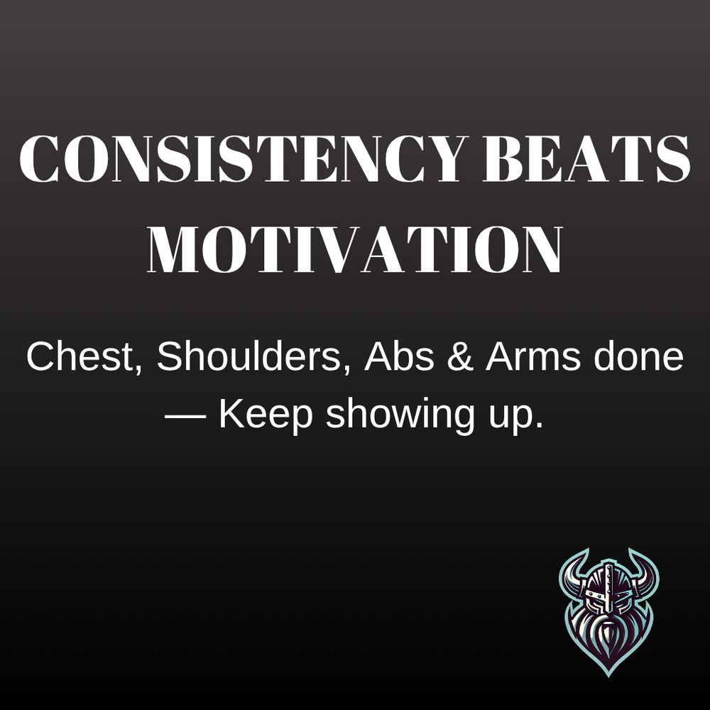 Consistency beats motivation