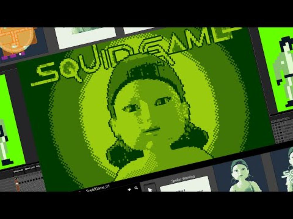 64 Bits Extra - How we made Squid Game for Game Boy! (Fully playable)