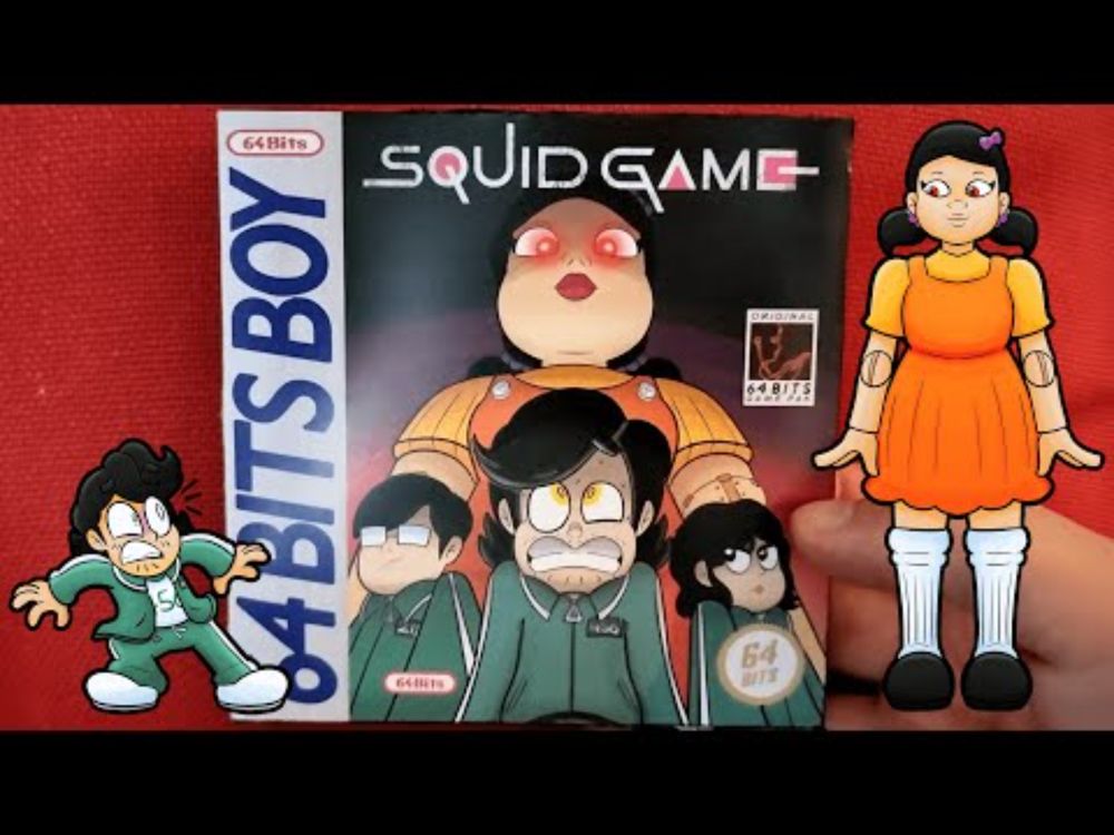 64 Bits Extra - Unboxing "Squid Game" for Game Boy!