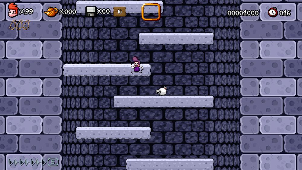 Screenshot from 2-4 level in At Least There is Čeda Čedović