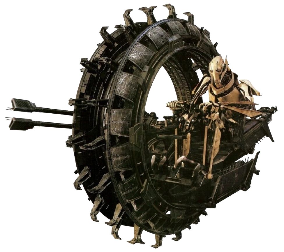 The wheel bike from Revenge of the Sith.