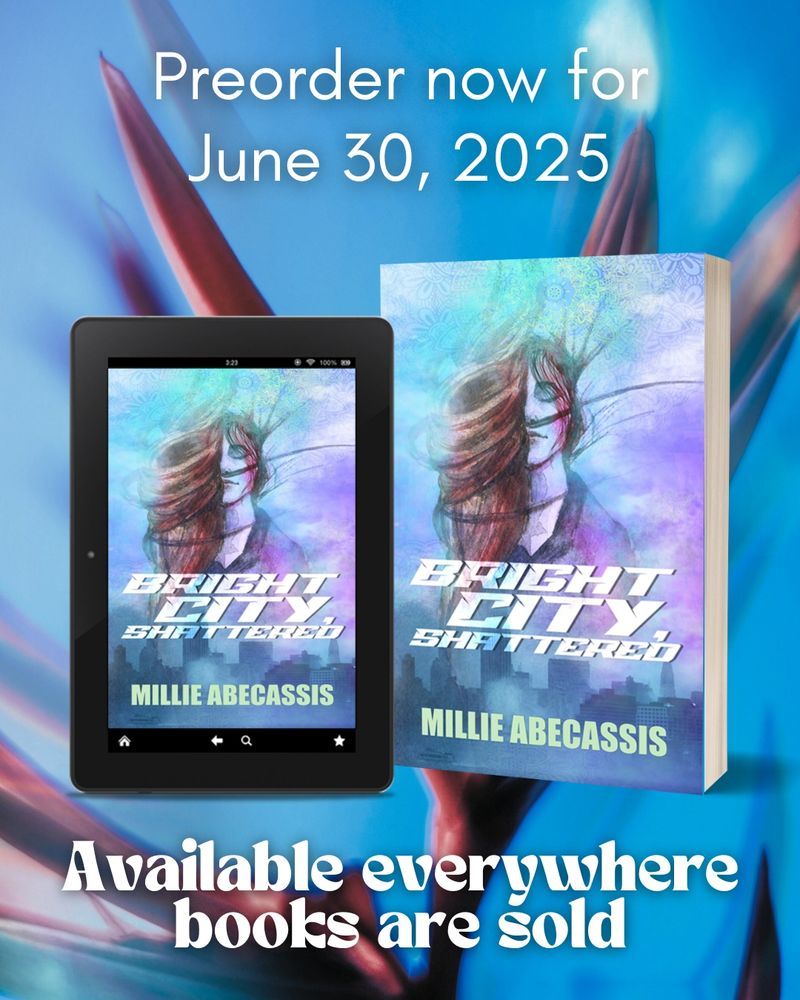 A visual showing the book as a paperback and ebook, and text reading "Preorder now for June 30, 2025; Available everywhere books are sold"