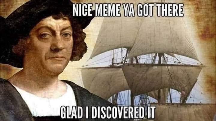 Christopher Columbus saying 