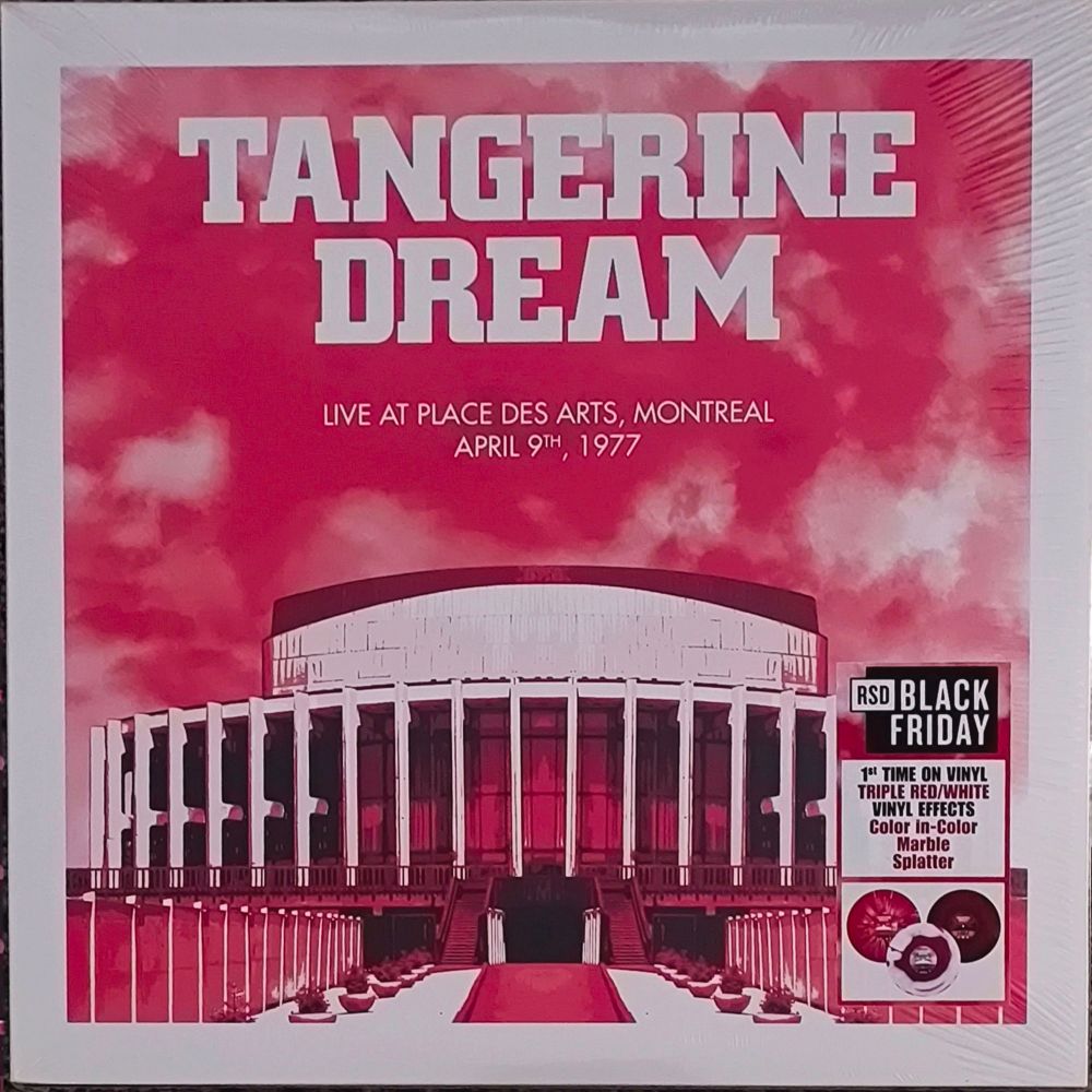 Tangerine Dream Live at Place Des Arts, Montreal April 9, 1977 (3xLP)
