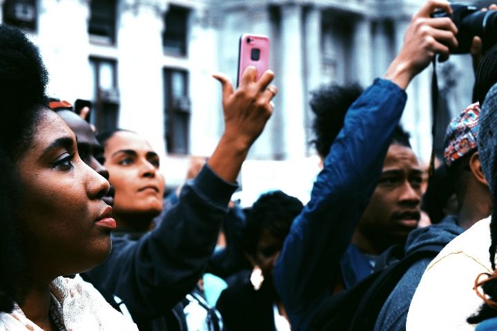 Freddie Gray match in Philadelphia 