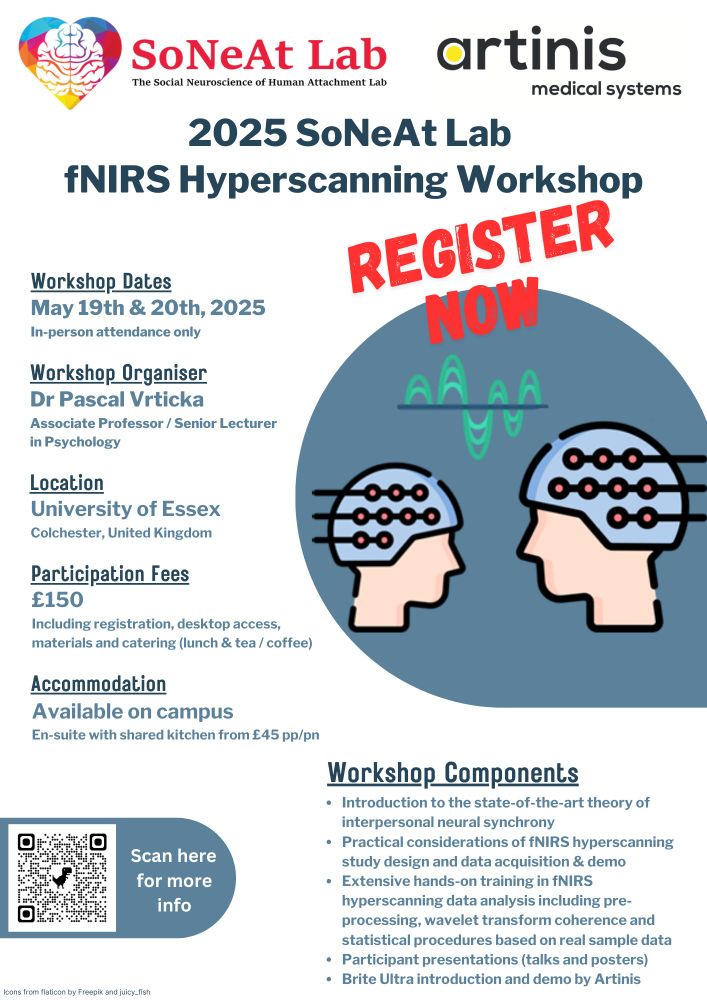 2025 SoNeAt Lab fNIRS hyperscanning workshop flyer