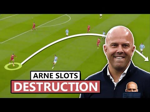 How Arne Slot DESTORYED Pep | Tactical Analysis