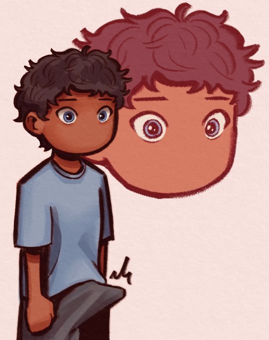 Art cropped from quoted image of Kabru with a boner