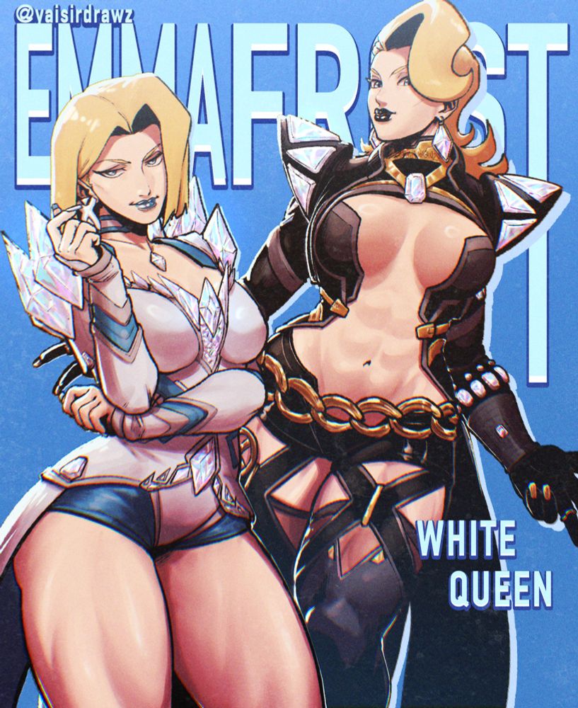 Emma frost marvel rivals fanart