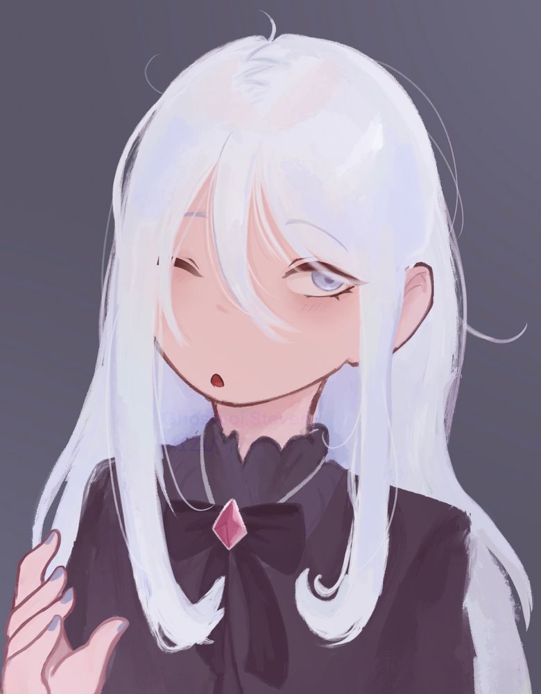 A rendered drawing of kanade yoisaki in her movie outfit 