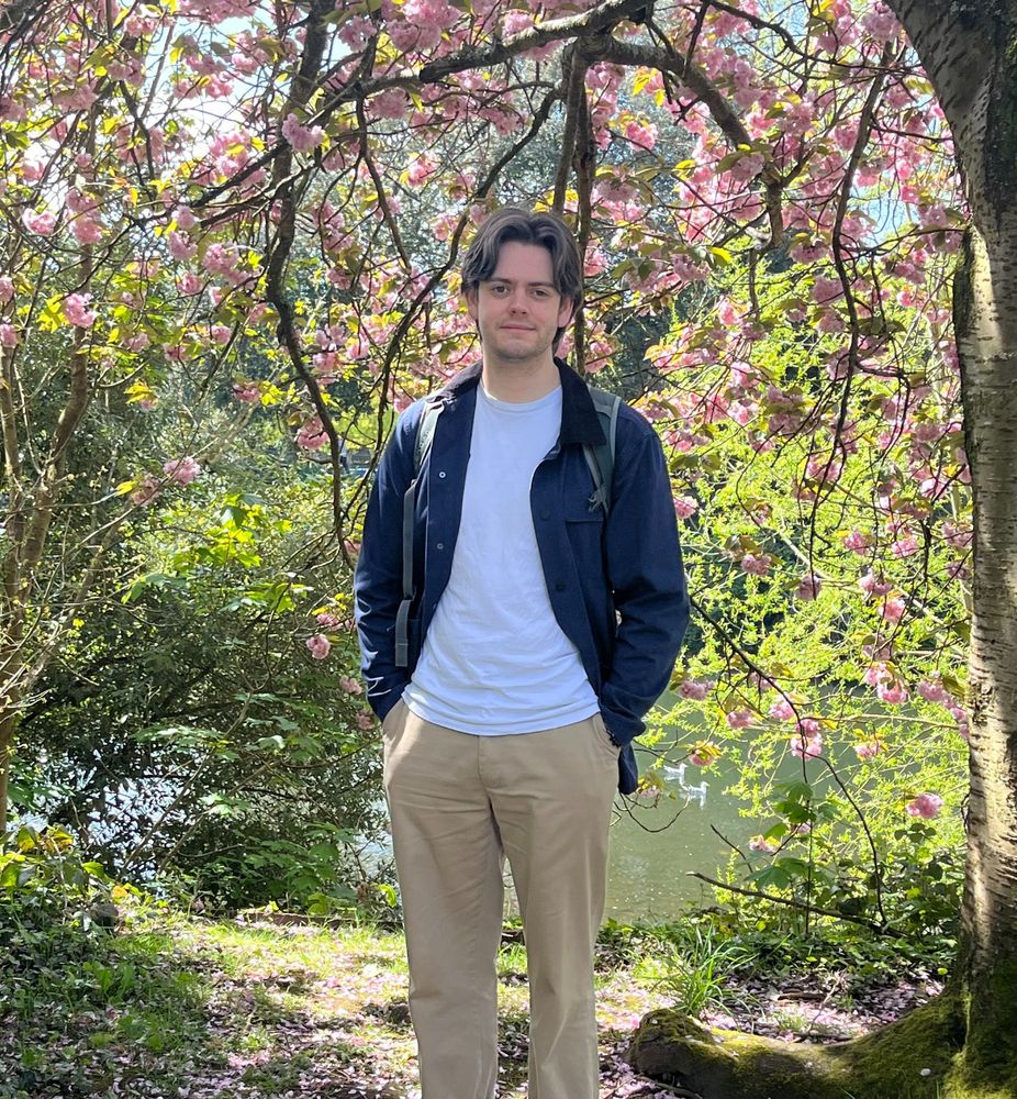 A photograph of Jack at Bute Park in Cardiff, Wales.