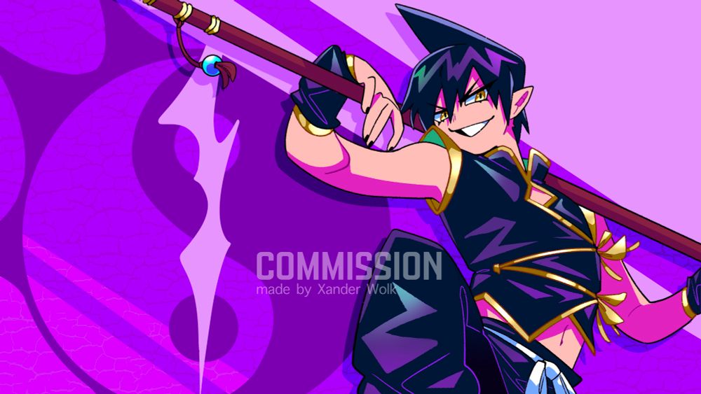Illustration of Tao Ren from Shaman King