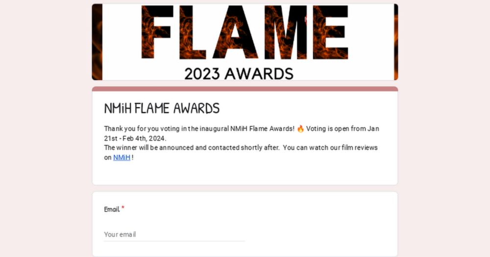 NMiH FLAME AWARDS