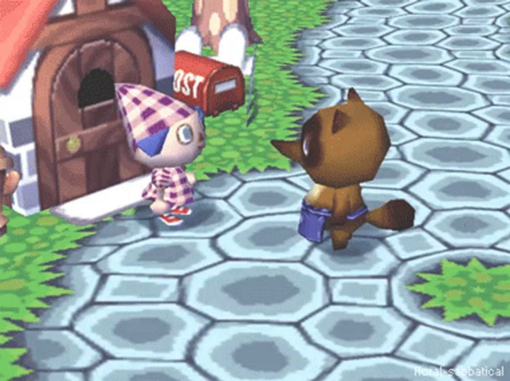 Animal Crossing Tom Nook GIF