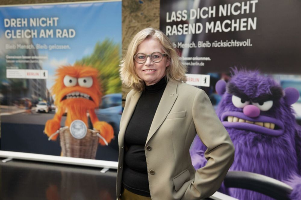 Monster auf Berlins Straßen - Kampagne für mehr Sicherheit