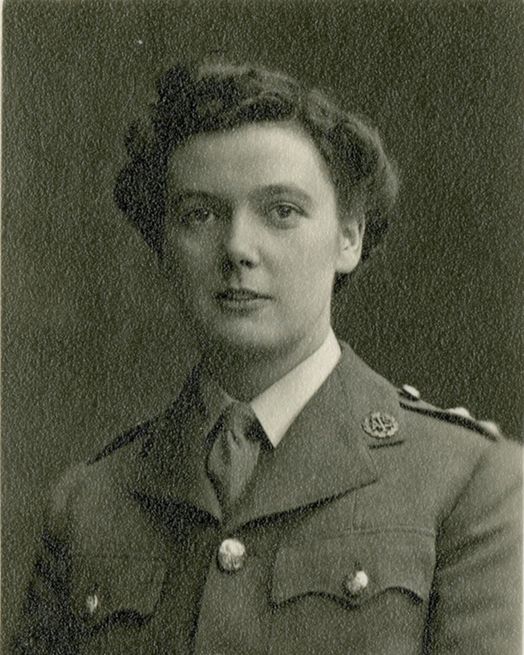 Portrait photograph of Lettice Marston in uniform