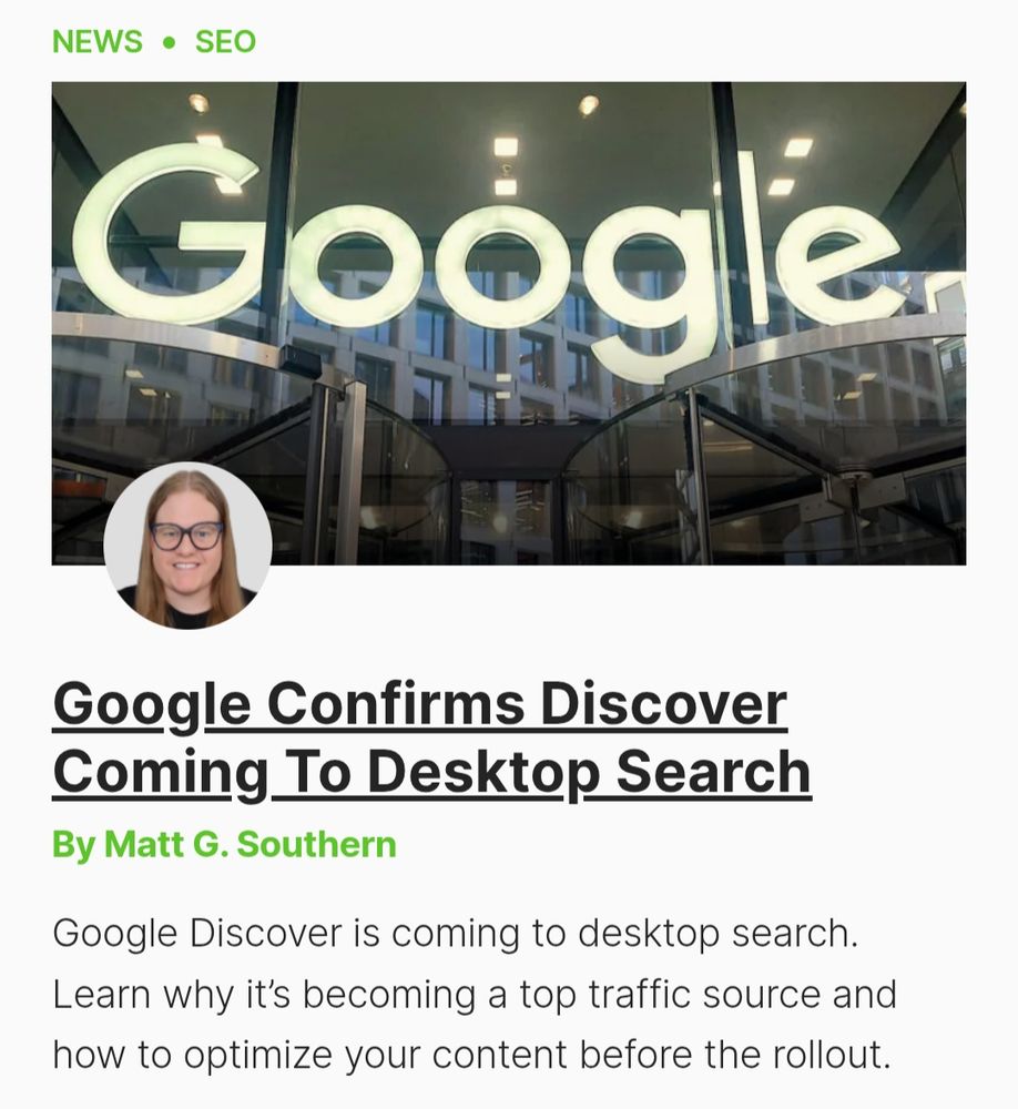 Google Discover is coming to desktop search. Learn why it's becoming a top traffic source and how to optimize your content before the rollout.