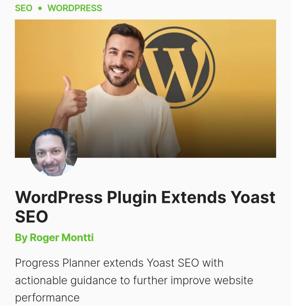 WordPress plugin extends the functionality of Yoast SEO, enabling users to maximize their website's SEO