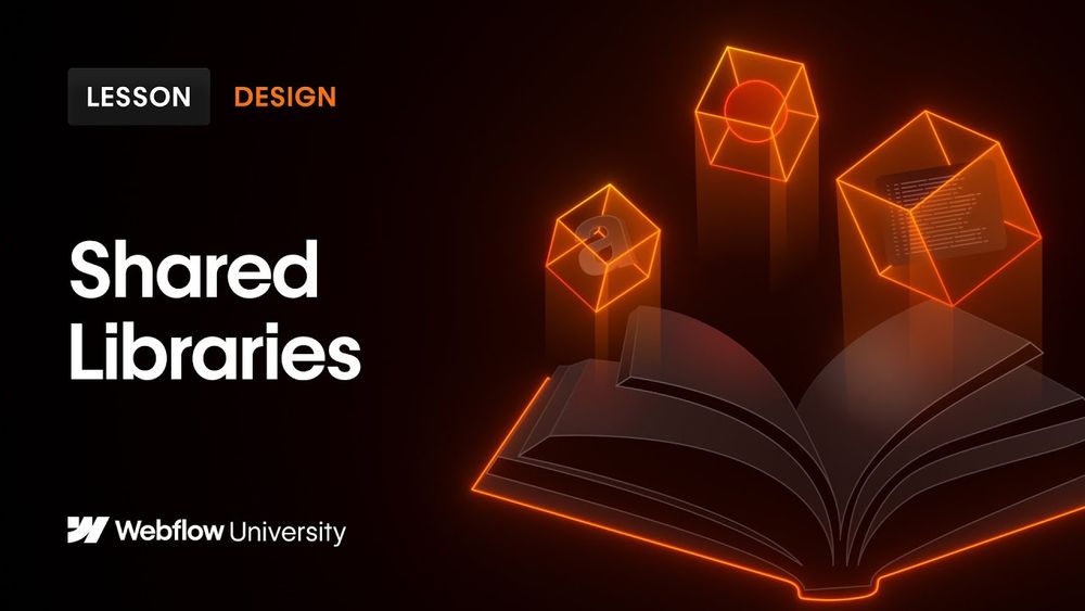 Webflow Shared Libraries