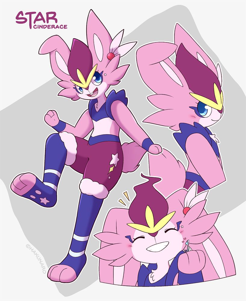Star in her Cinderace form.