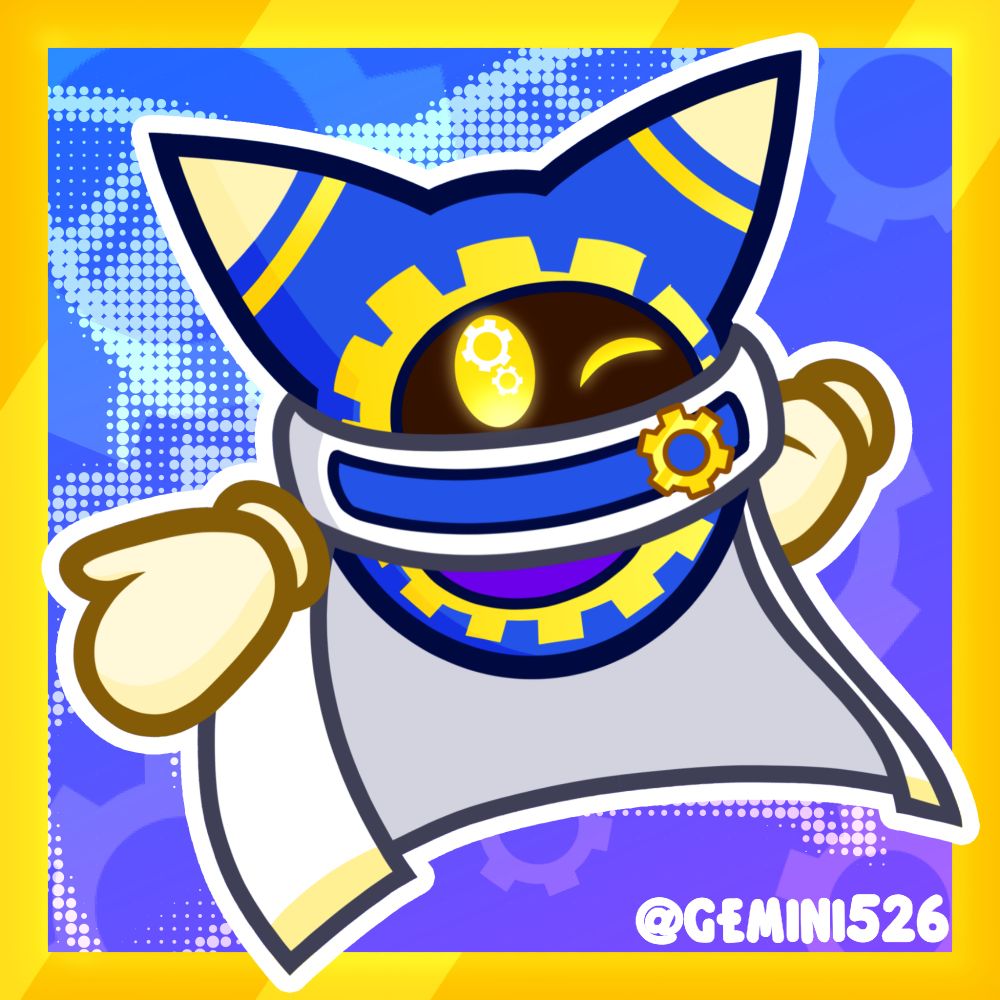 A digital drawing of Magolor.