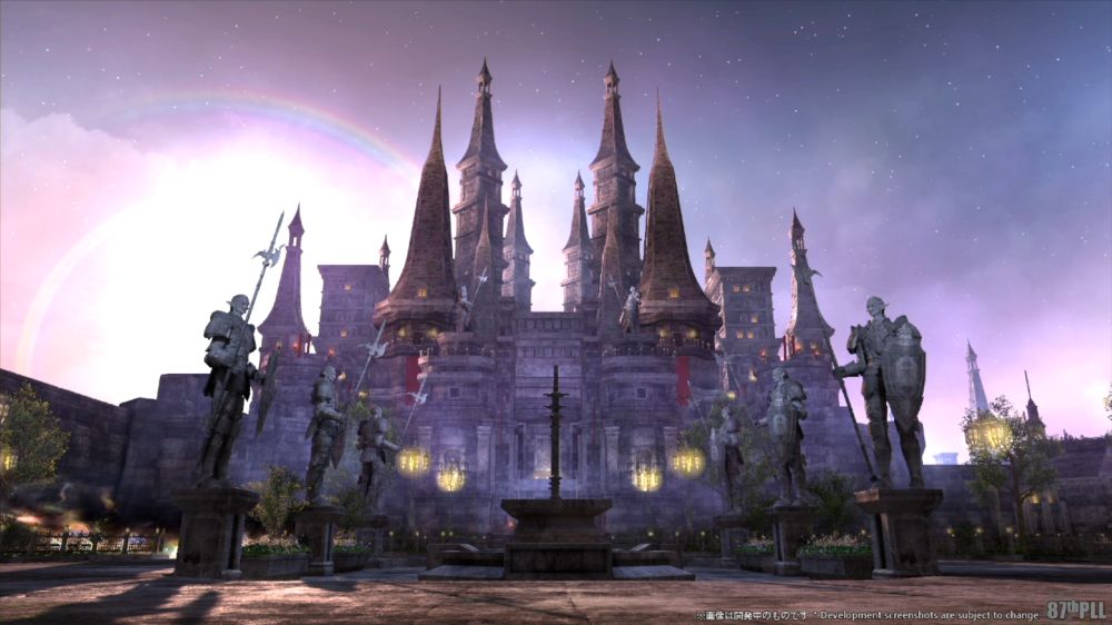 An in-game teaser screenshot view from the Letter from the Producer LIVE Part LXXXVII of the alliance raid, Echoes of Vanad'diel Part 2 - San d'Oria: The Second Walk.