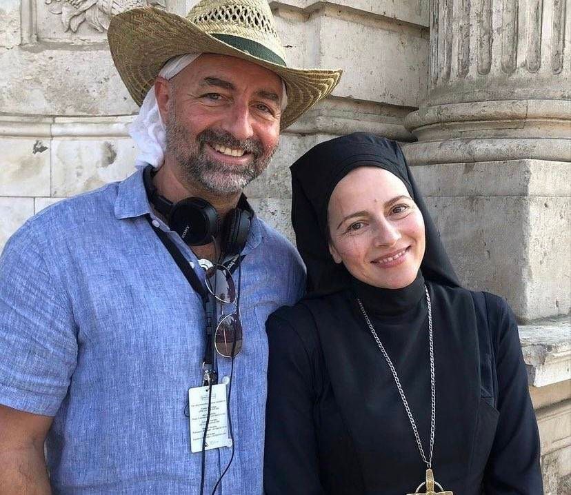 Simon Barry and Sylvia Defanti