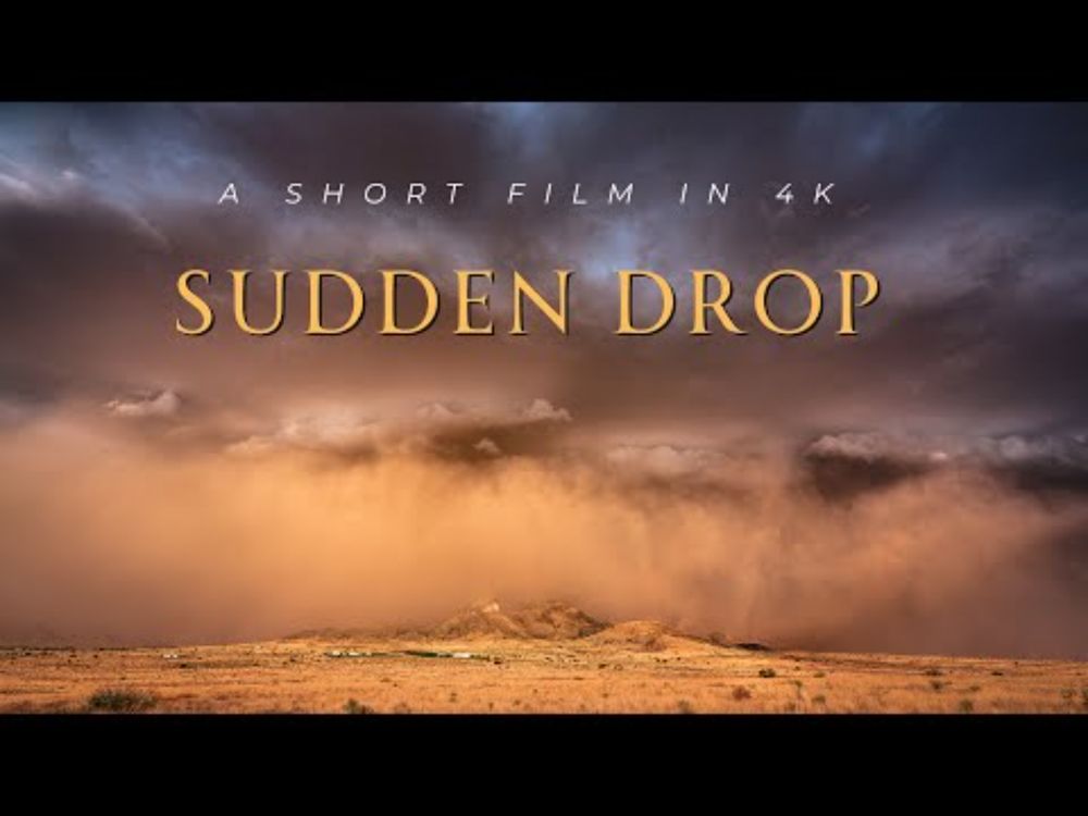 SUDDEN DROP - A Surprise Haboob Chase in Arizona!