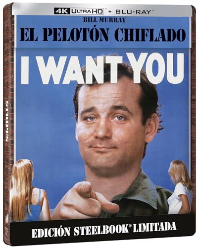 El Pelotón Chiflado - Steelbook - 4K+Bluray