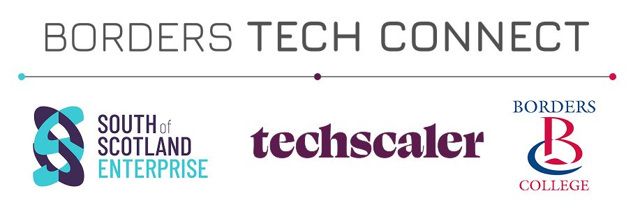 SOSE - South of Scotland Enterprise, Techscaler and Border College Logos